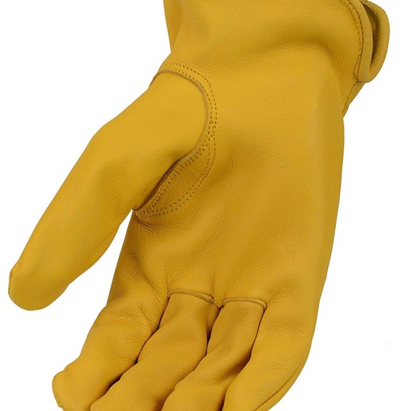 Deerskin Working Riding Driving Unlined Gloves - Picture 3 of 6